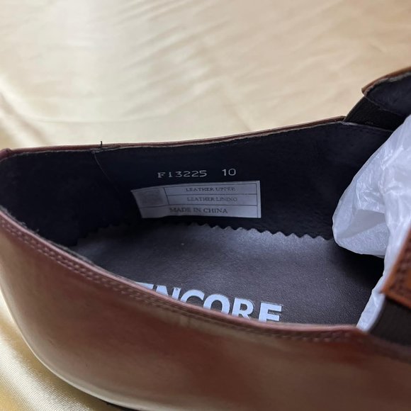NWB Encore by Fiesso Leather Shoes Sz 10 - Picture 8 of 9